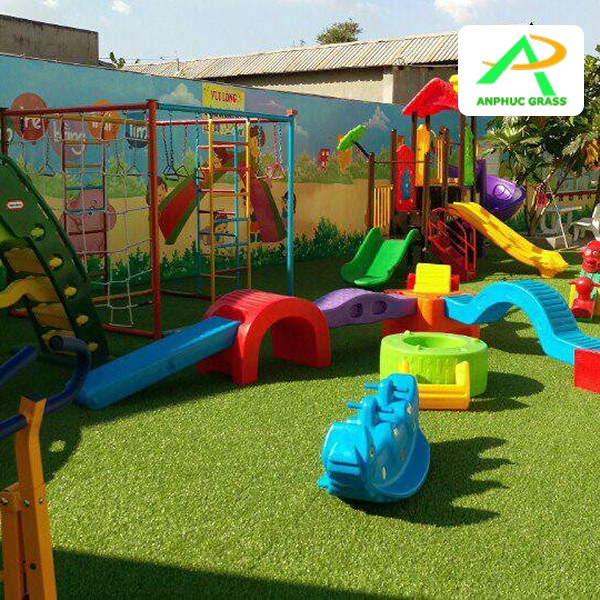 cỏ nhân tạo cho trường mẫu giáo