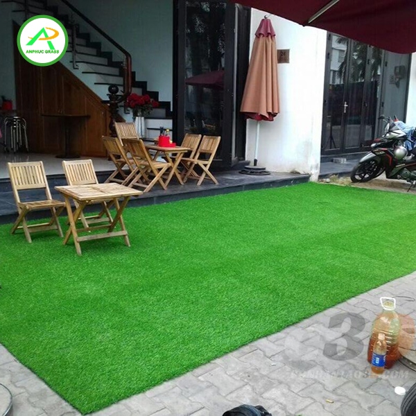cỏ nhân tạo lót sàn quán cafe