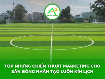 Top những chiến thuật marketing cho sân bóng nhân tạo luôn kín lịch