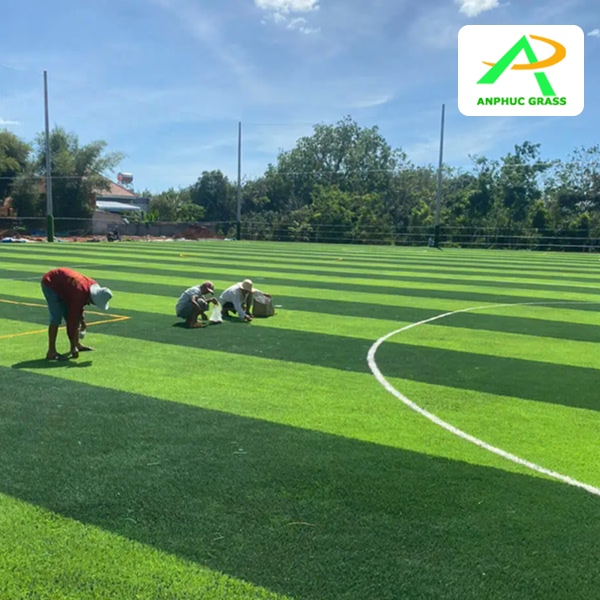 Làm sân bóng cỏ nhân tạo Làm sân bóng cỏ nhân tạo