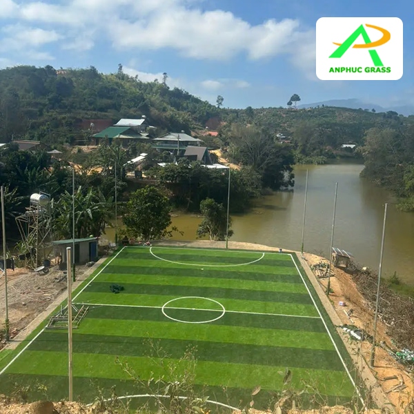 Cỏ nhân tạo cho hồ cá koi