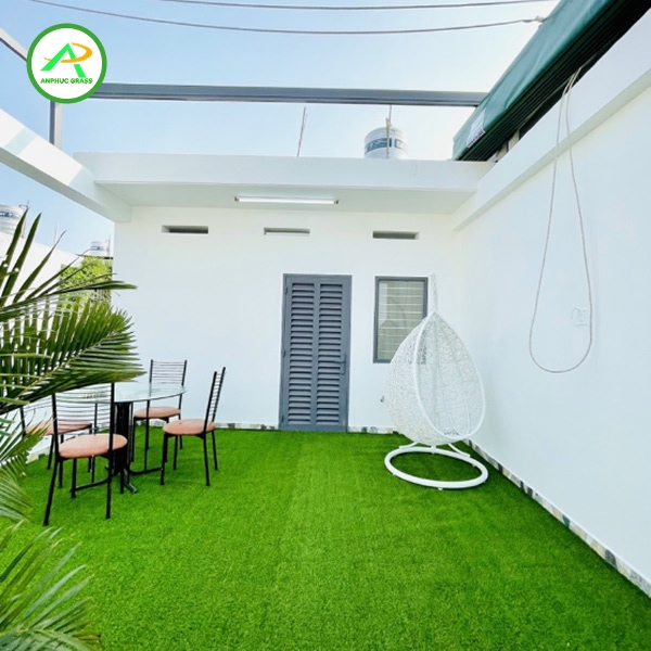 Cỏ nhân tạo sân thượng