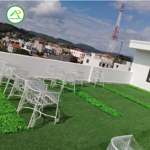 Cỏ nhân tạo sân thượng
