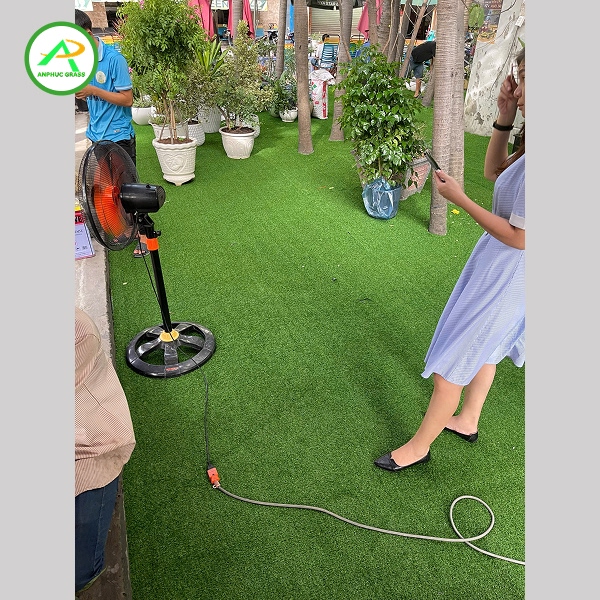 cỏ nhân tạo trang trí nội thất