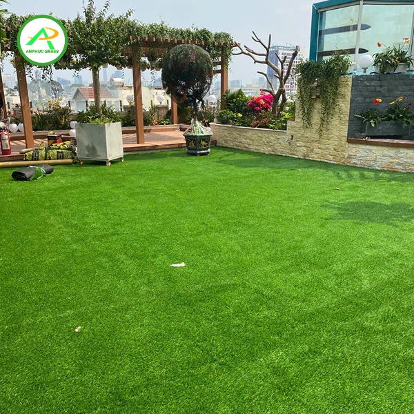 cỏ nhân tạo trang trí nội thất